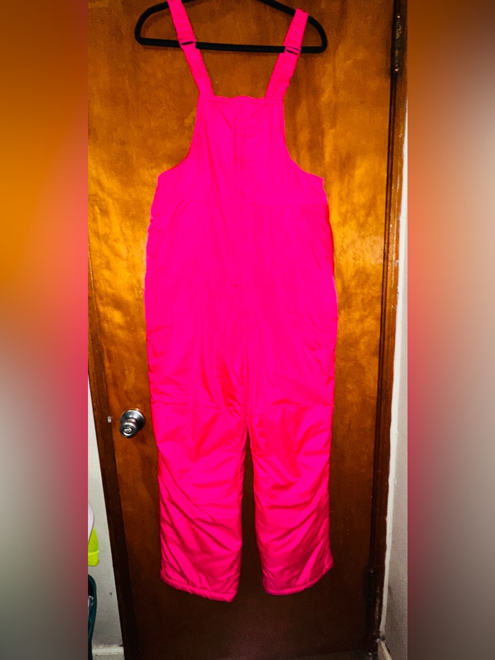 Hot Pink Women's Insulated Bib Overalls
